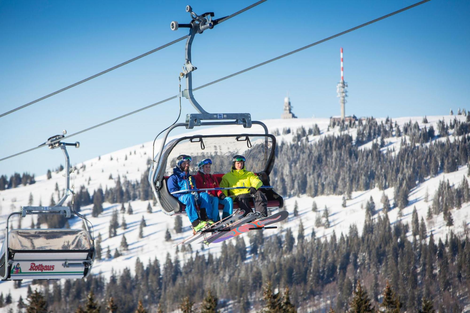 Ferienwohnung Seeblick Nr 2 5-Zimmerwohnung - Feldberg Baerental Rotwasser Esterno foto