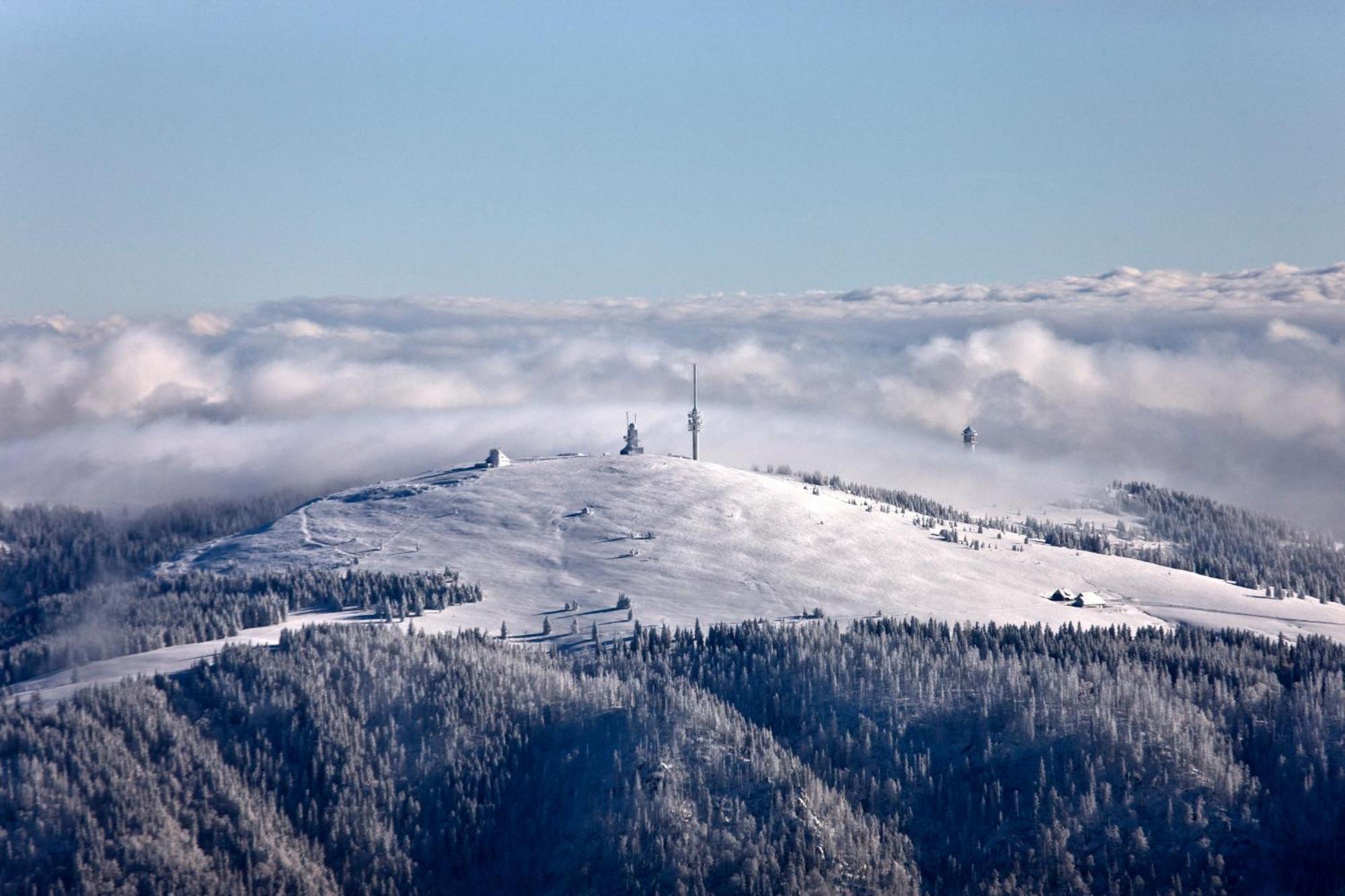 Ferienwohnung Seeblick Nr 2 5-Zimmerwohnung - Feldberg Baerental Rotwasser Esterno foto